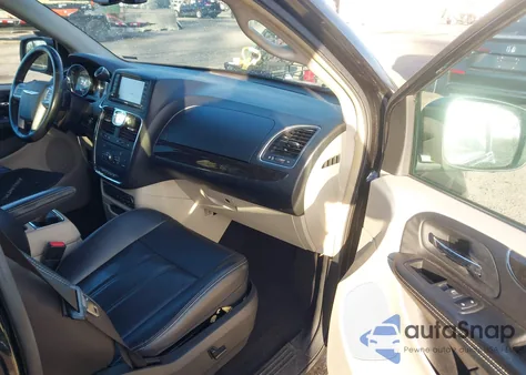 2012 Chrysler Town & Country Touring-L из США, поврежденный, VIN 2C4RC1CG1CR369151